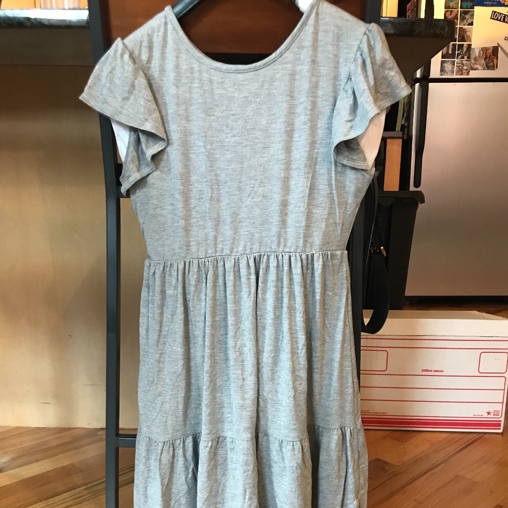 Grey Olivia Rae Midi Dress